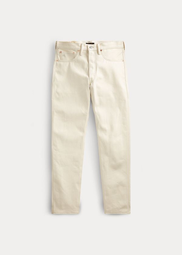 Men's Ralph Lauren Straight Tapered Fit Jeans | 836075DCI